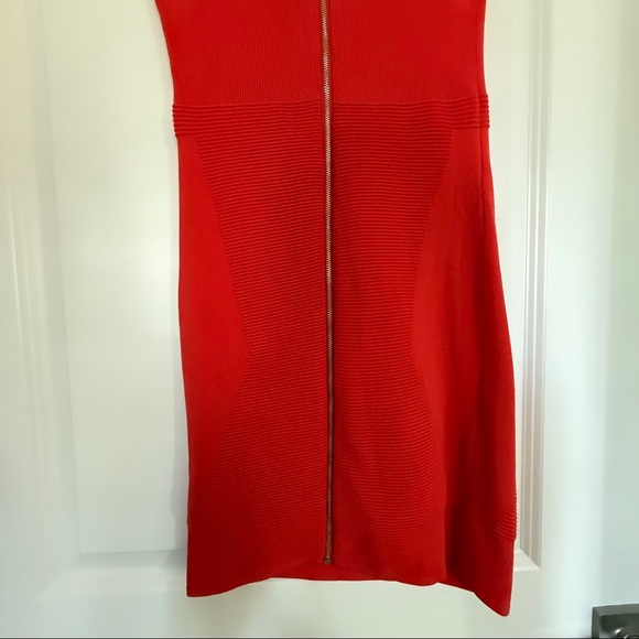 Parker Delilah Coral Knit BodyCon Dress - Picture 6 of 8